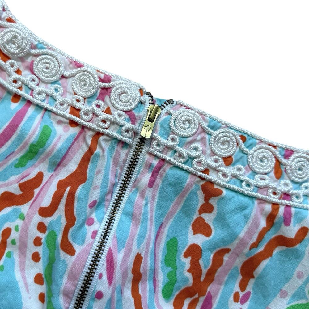 Lilly Pulitzer Gabby Jellies Be Jammin Shift Dress Size 00 Preppy Summer Girly - Picture 7 of 9